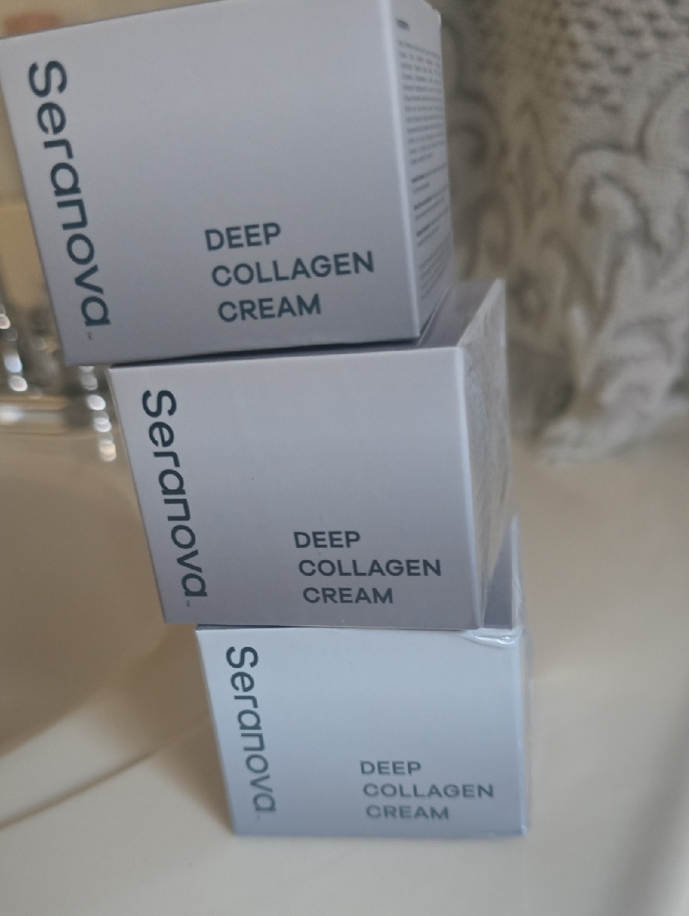 Seranova Deep Collagen Cream — Hydrating Anti-Aging Night Cream (White)